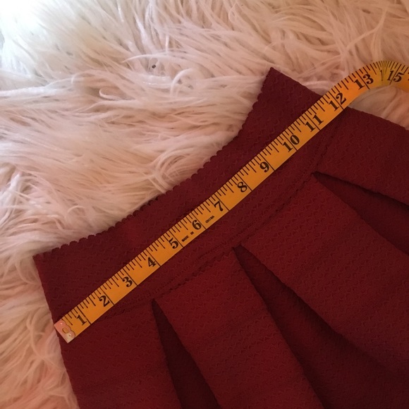 !!SOLD!! S pleated high waist mini skirt - Picture 2 of 3